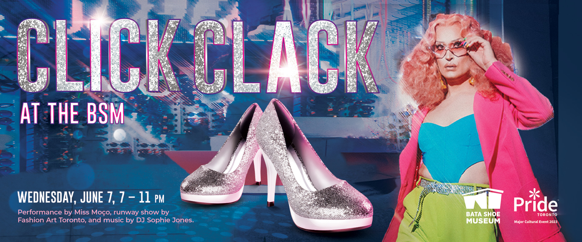 Click Clack Pride: Cost: $30/person or 4 for $100 When: Wed, June 7 from 7:00 pm to 11:00pm, 19+