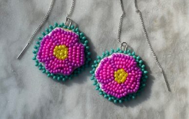 Indigenous Beading Workshop: Flat Stitch Ojibway Flower